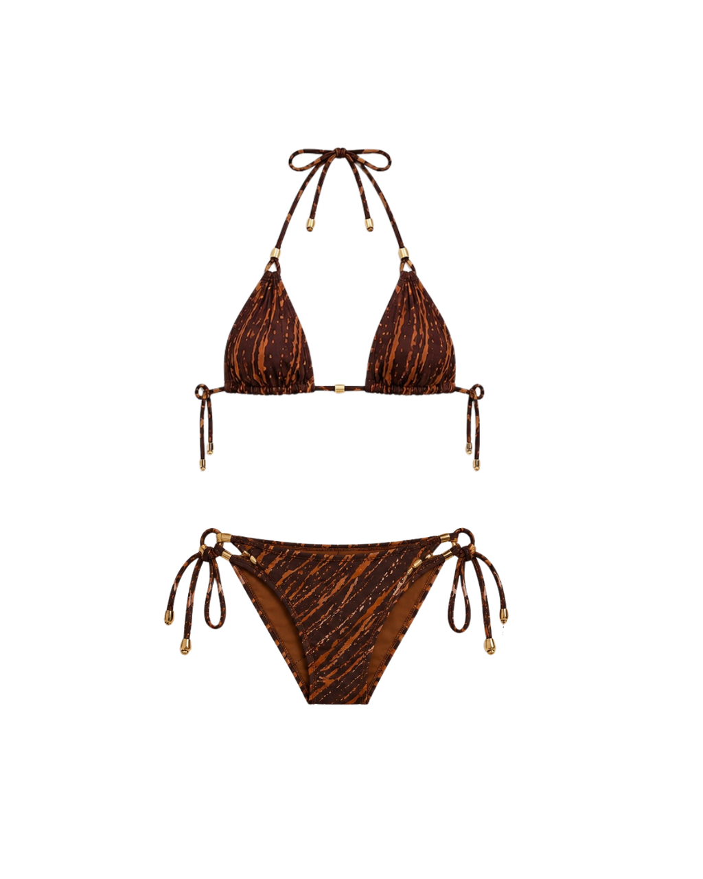 Hadiya Batik Triangle Bikini Set